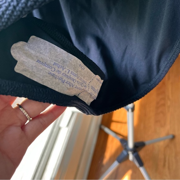 NEW River Island Textured Bandeau Swimsuit One Piece Sz 12 - Picture 5 of 8